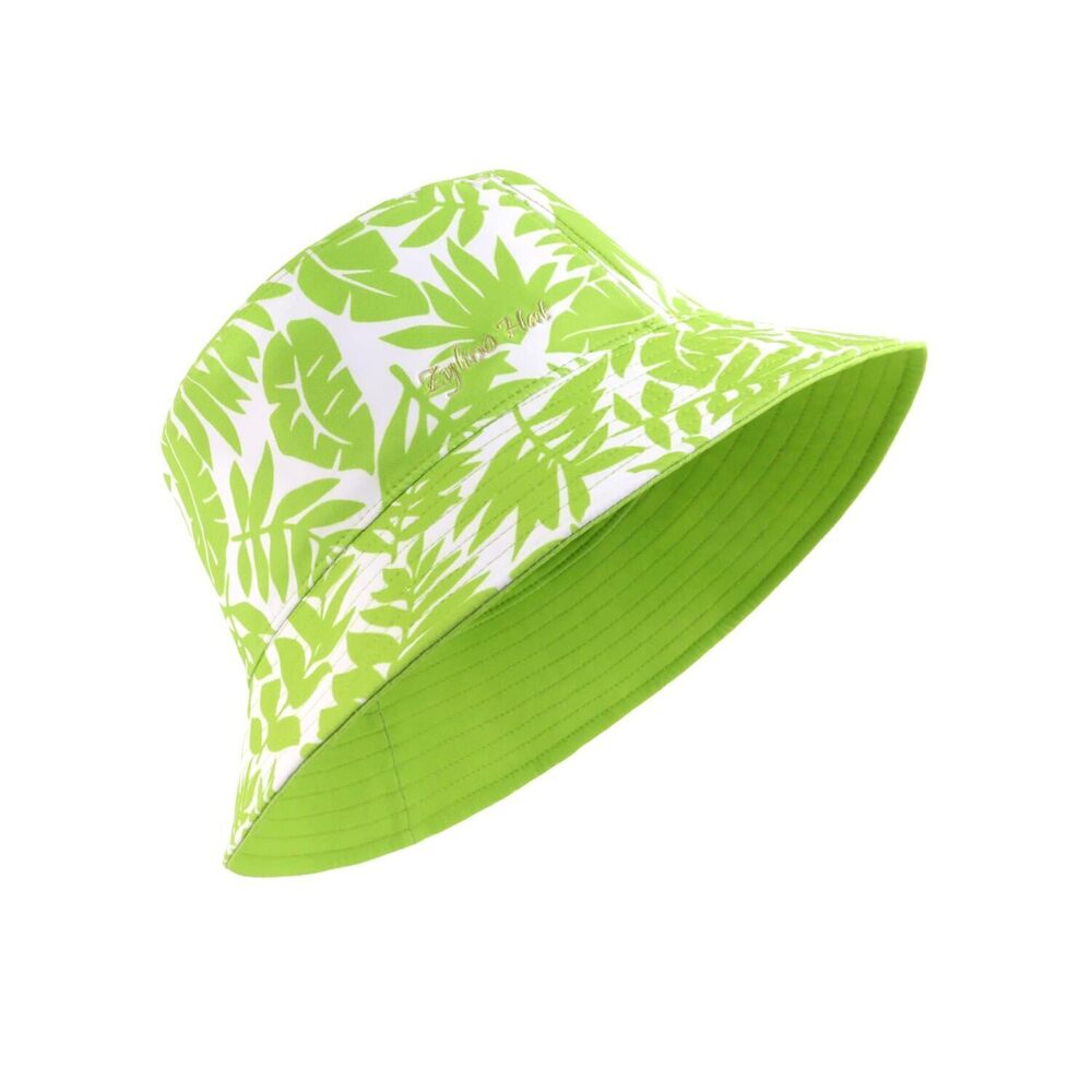 7591 Plus Size Printed Bucket Hat Dual-Sided,Reversible Sun Hat for Big